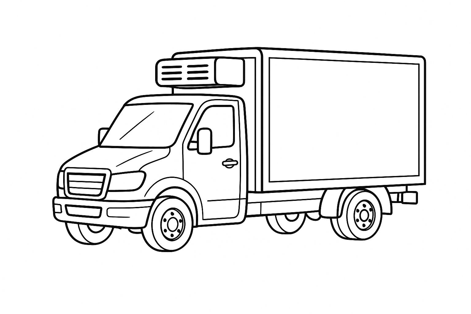 Food Transport Truck