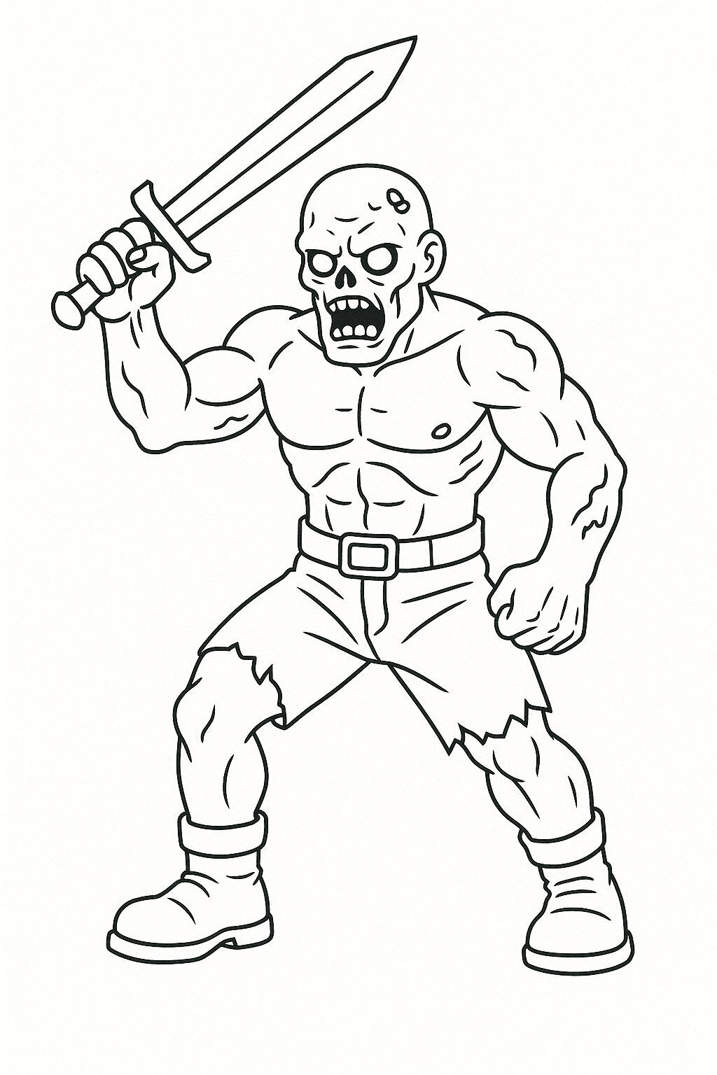 Warrior Zombie