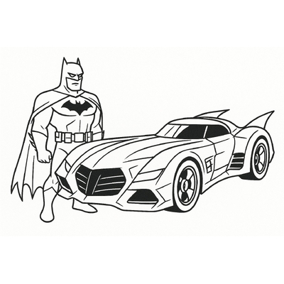 Batman Coloring Pages for Kids 2026 – Free PDF Download