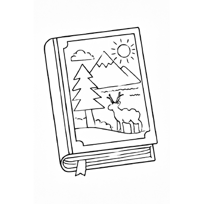 Book Coloring Pages for Kids 2026 – Creative Coloring Sheets