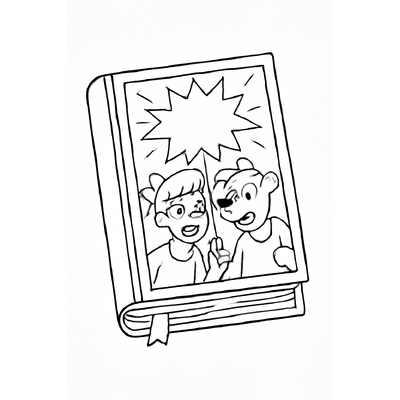 Book Coloring Pages for Kids 2026 – Creative Coloring Sheets