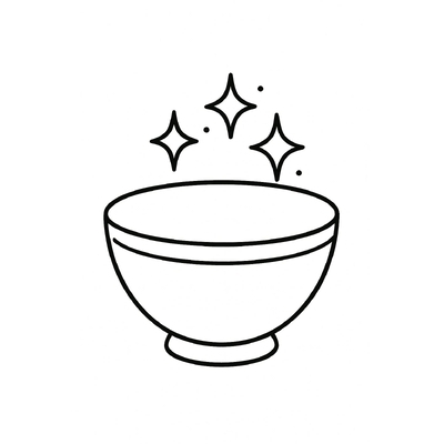 Bowl Coloring Pages for Kids 2026 – Cute and Fun Designs