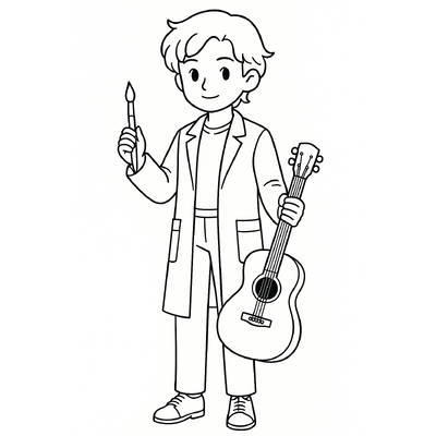 Boyfriend Coloring Pages for Kids 2026 - Free PDF Download