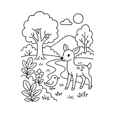 Children’s Coloring Pages for Kids 2026 – Free PDF Download