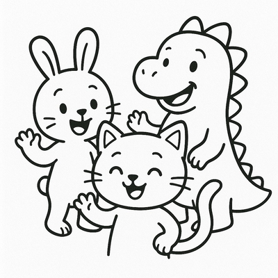 Children’s Coloring Pages for Kids 2026 – Free PDF Download