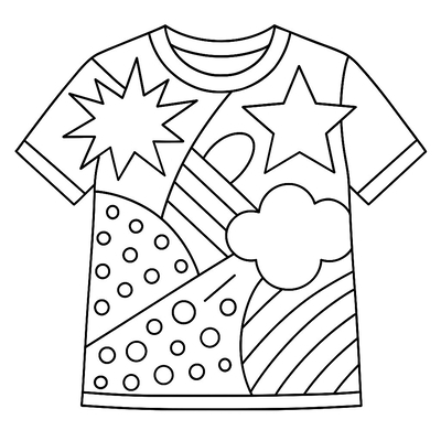 Clothing Coloring Pages for Kids 2026 – Simple Designs to Inspire Creativity