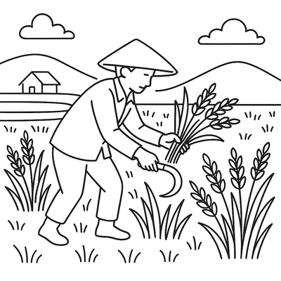 Farming Coloring Pages for Kids 2026 – Free PDF Download