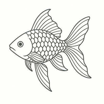Fish Coloring Pages for Kids 2026 - Free PDF Download