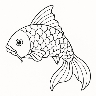 Koi Fish Coloring Pages for Kids 2026 - Free PDF Download