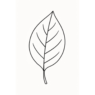 Leaf Coloring Pages for Kids 2026 – Cute and Adorable Designs