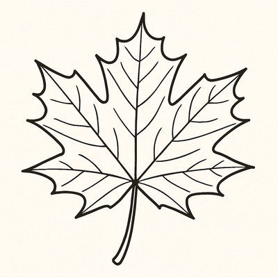 Leaf Coloring Pages for Kids 2026 – Cute and Adorable Designs