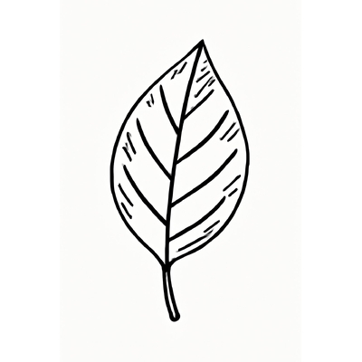 Leaf Coloring Pages for Kids 2026 – Cute and Adorable Designs