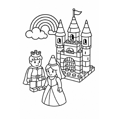 LEGO Coloring Pages for Kids 2026 – Creative Coloring Sheets