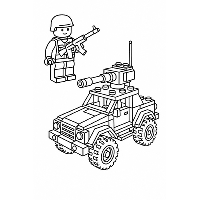 LEGO Coloring Pages for Kids 2026 – Creative Coloring Sheets