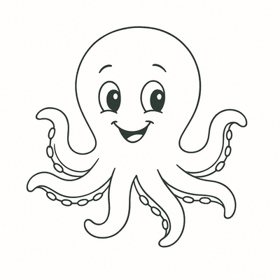 Octopus Coloring Pages for Kids 2026 – Free PDF Download