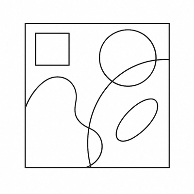Square Decoration Coloring Pages for Kids 2026 – PDF