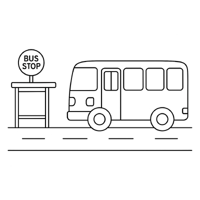 Traffic Safety Coloring Pages for Kids 2026