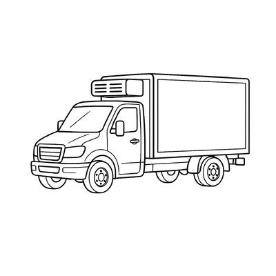 Truck Coloring Pages for Kids - Coloring Sheets 2026