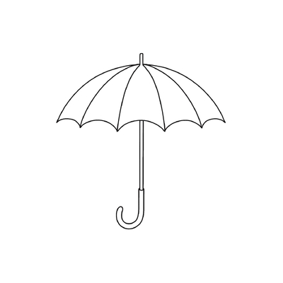 Umbrella Coloring Pages for Kids 2026 – Cute and Fun Designs