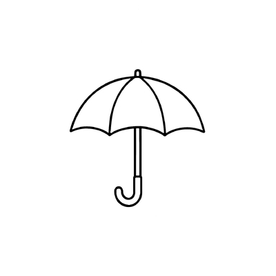 Umbrella Coloring Pages for Kids 2026 – Cute and Fun Designs