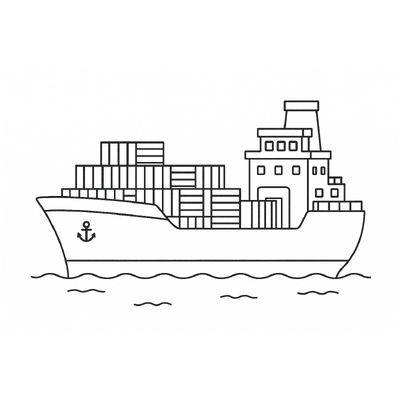 Waterway Transportation Coloring Pages 2026