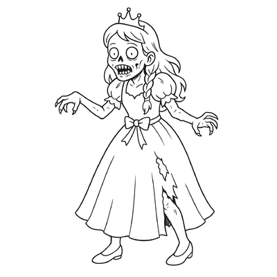 Zombie Coloring Pages for Kids - Zombie Coloring Sheets 2026