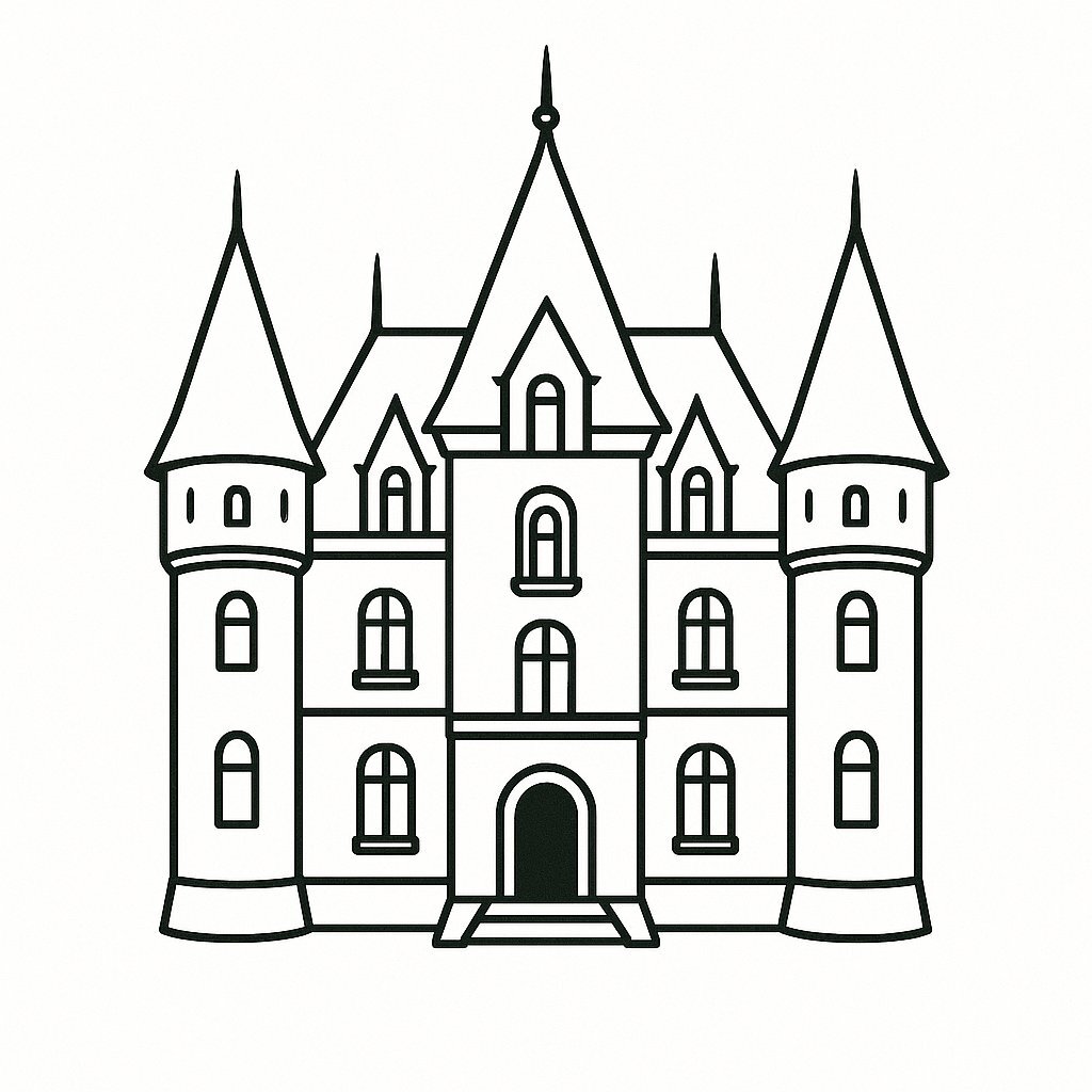 French-Style Castle