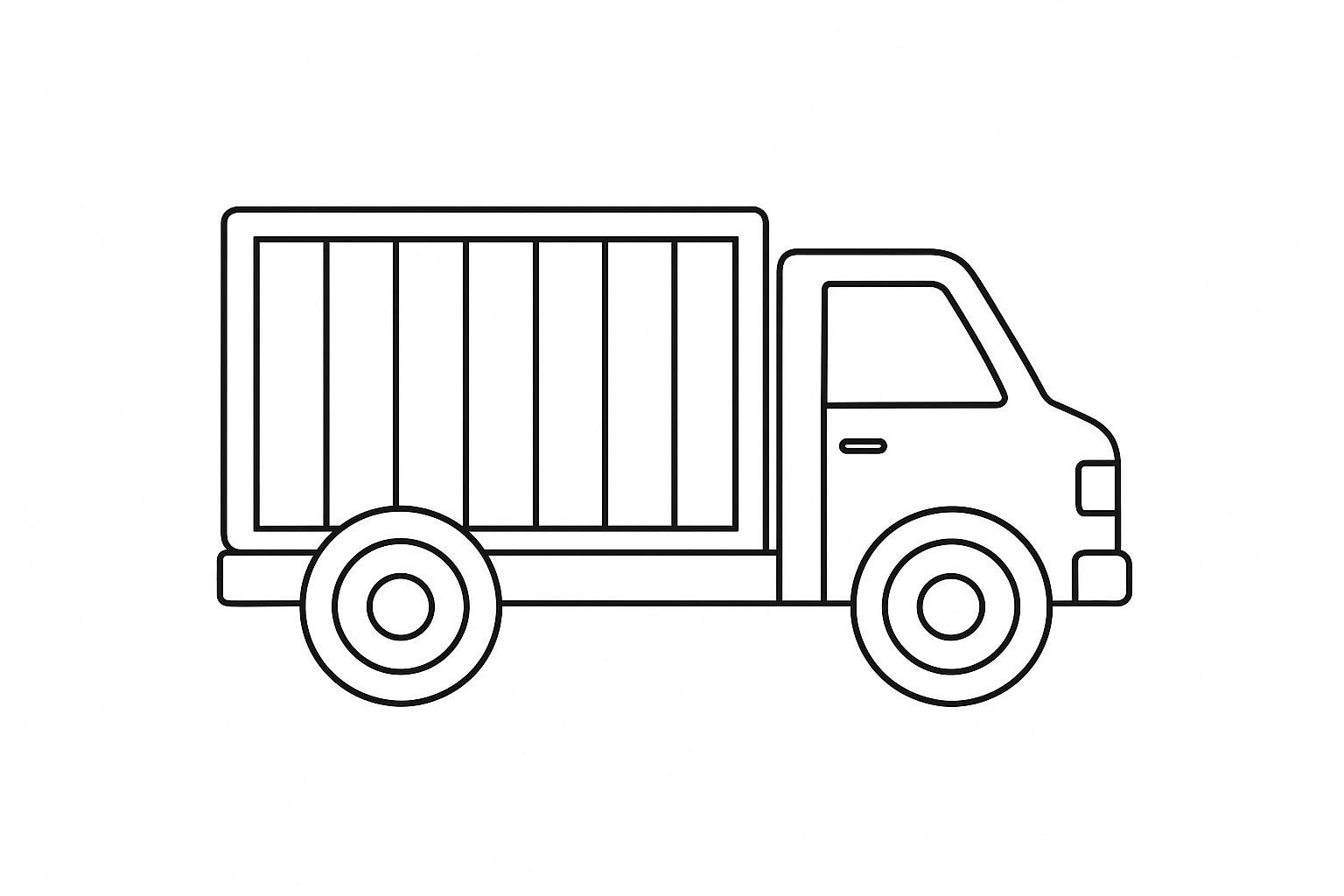 Compact Container Truck