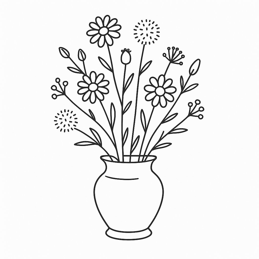 Wildflower Vase