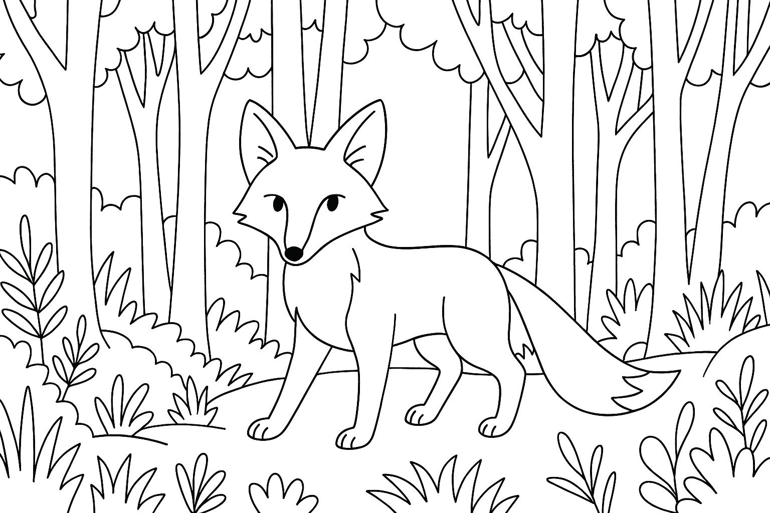 Fox in the Forest