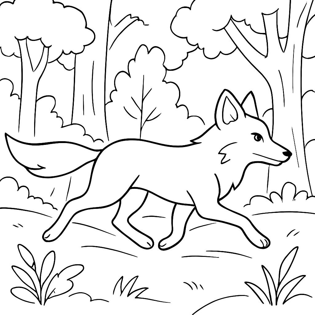 Fox in the Forest
