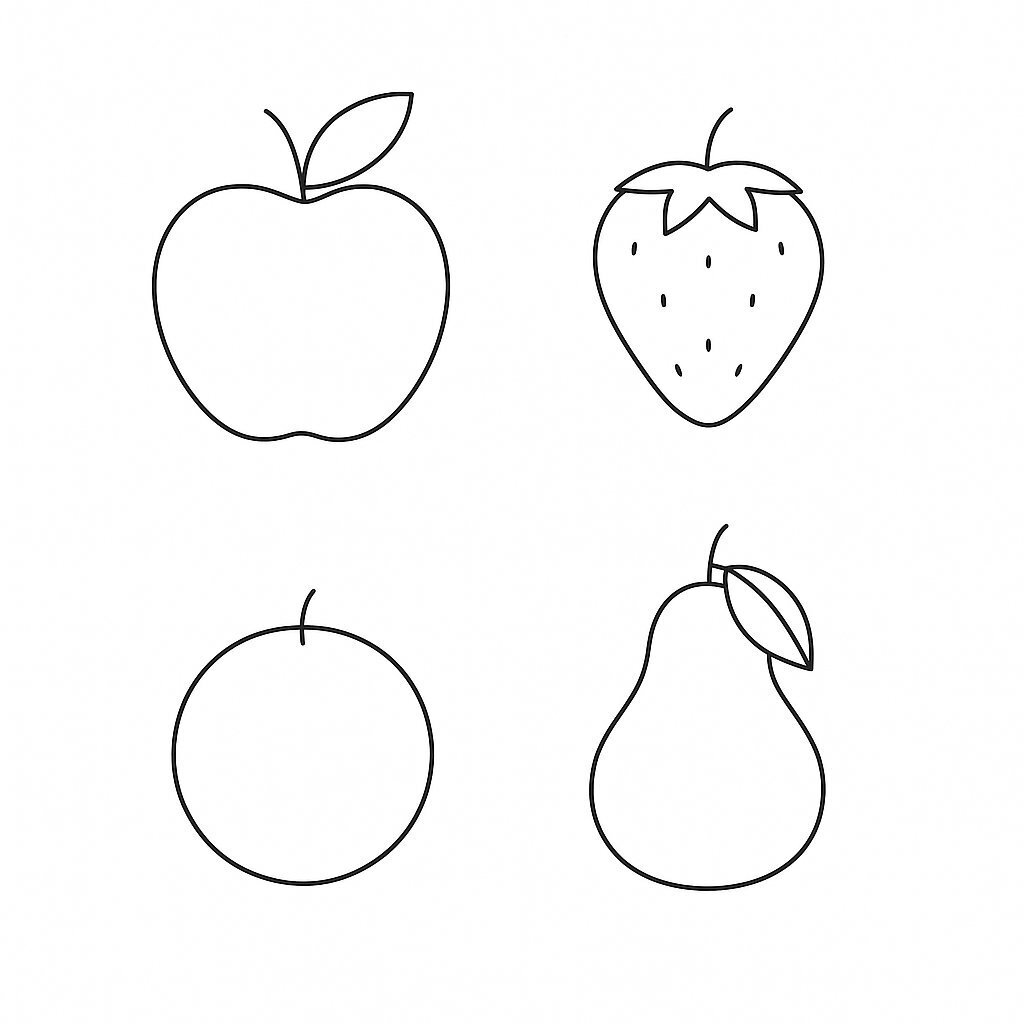 Minimalist Fruits
