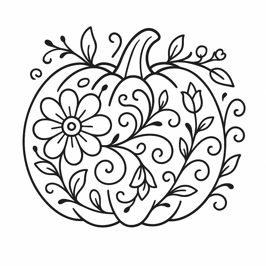 Blossoming Pumpkin