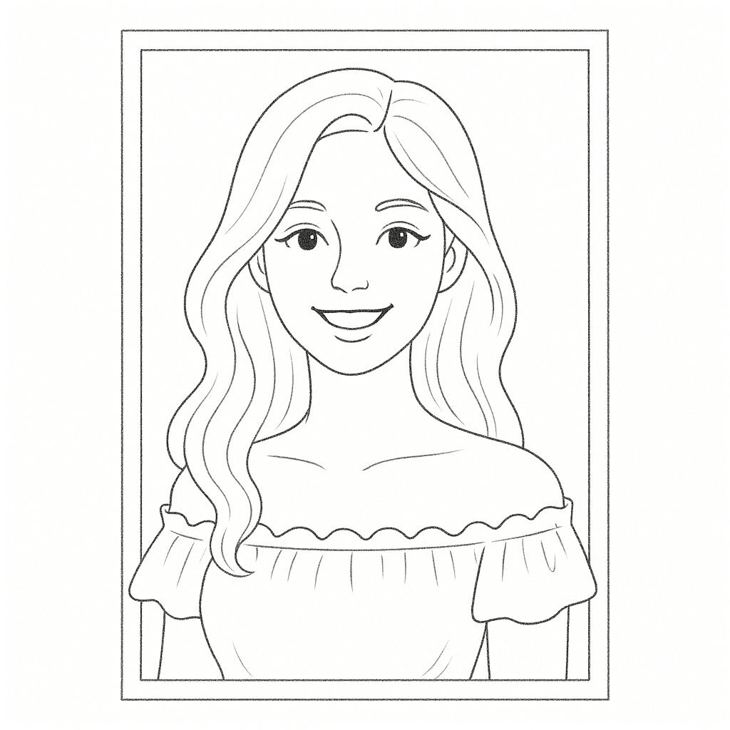 Beautiful Girl Card