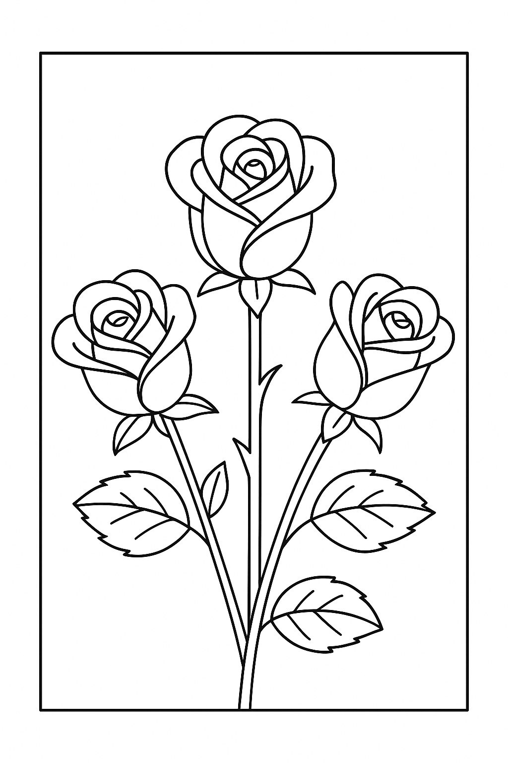 Red Rose Card