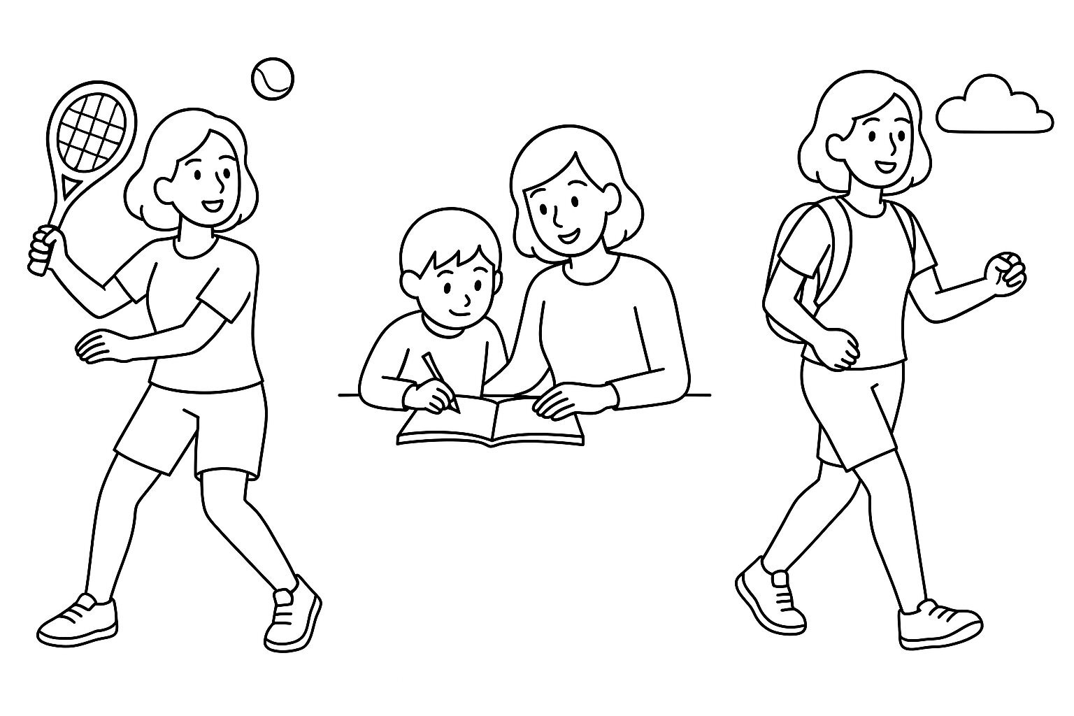 Active Mother