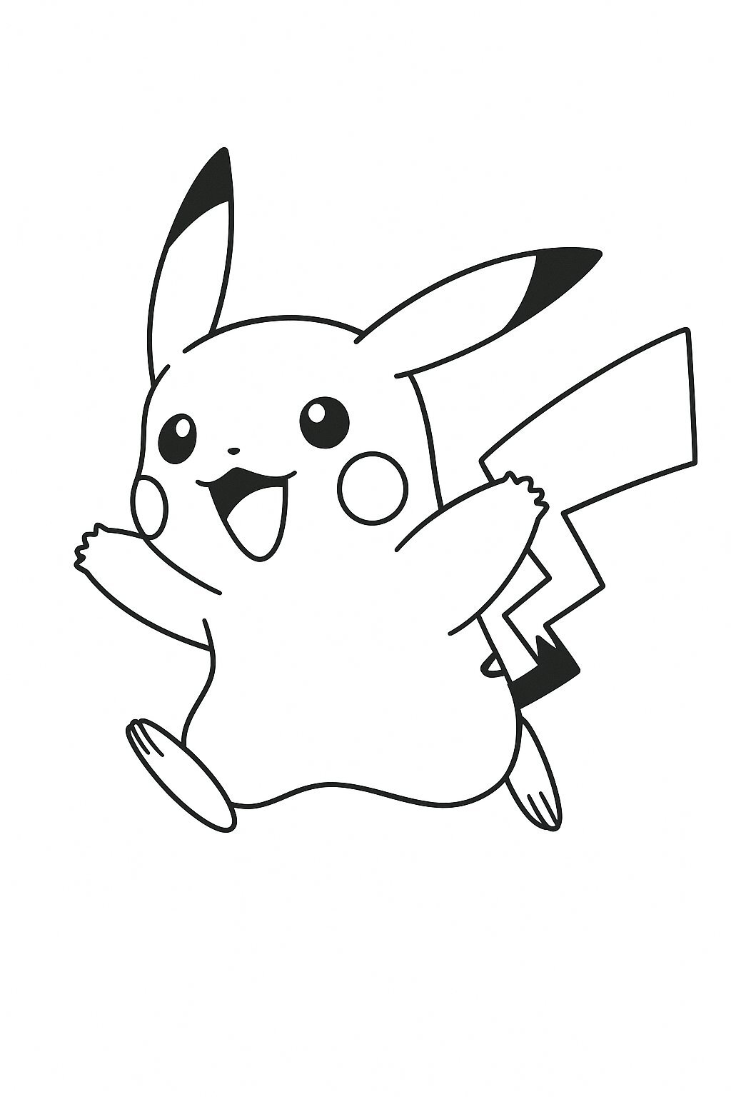 Running Pikachu