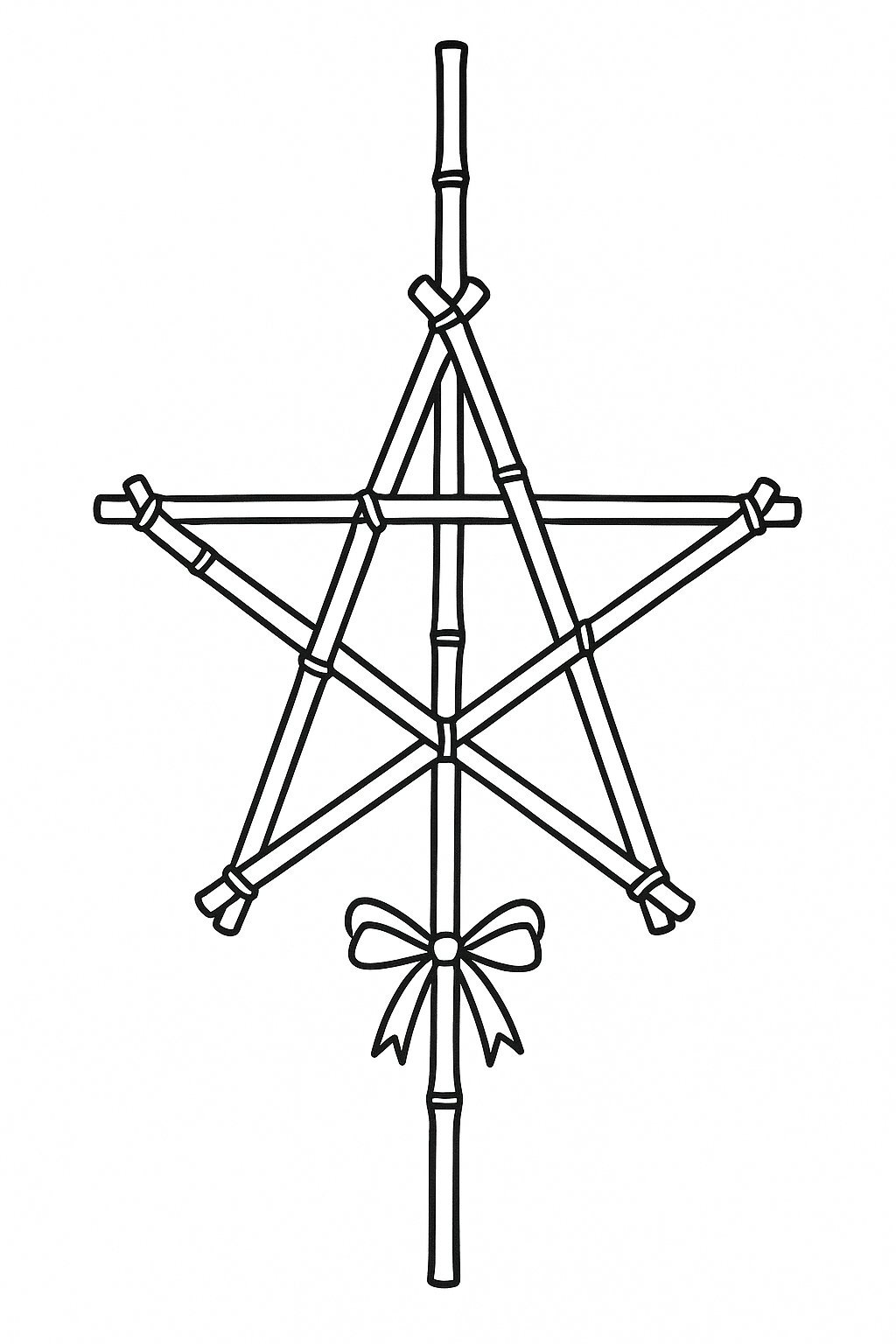 Bamboo-Star Lantern