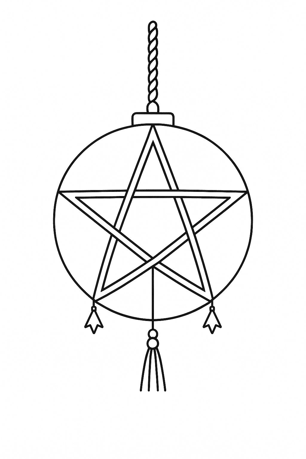 Round Star Lantern