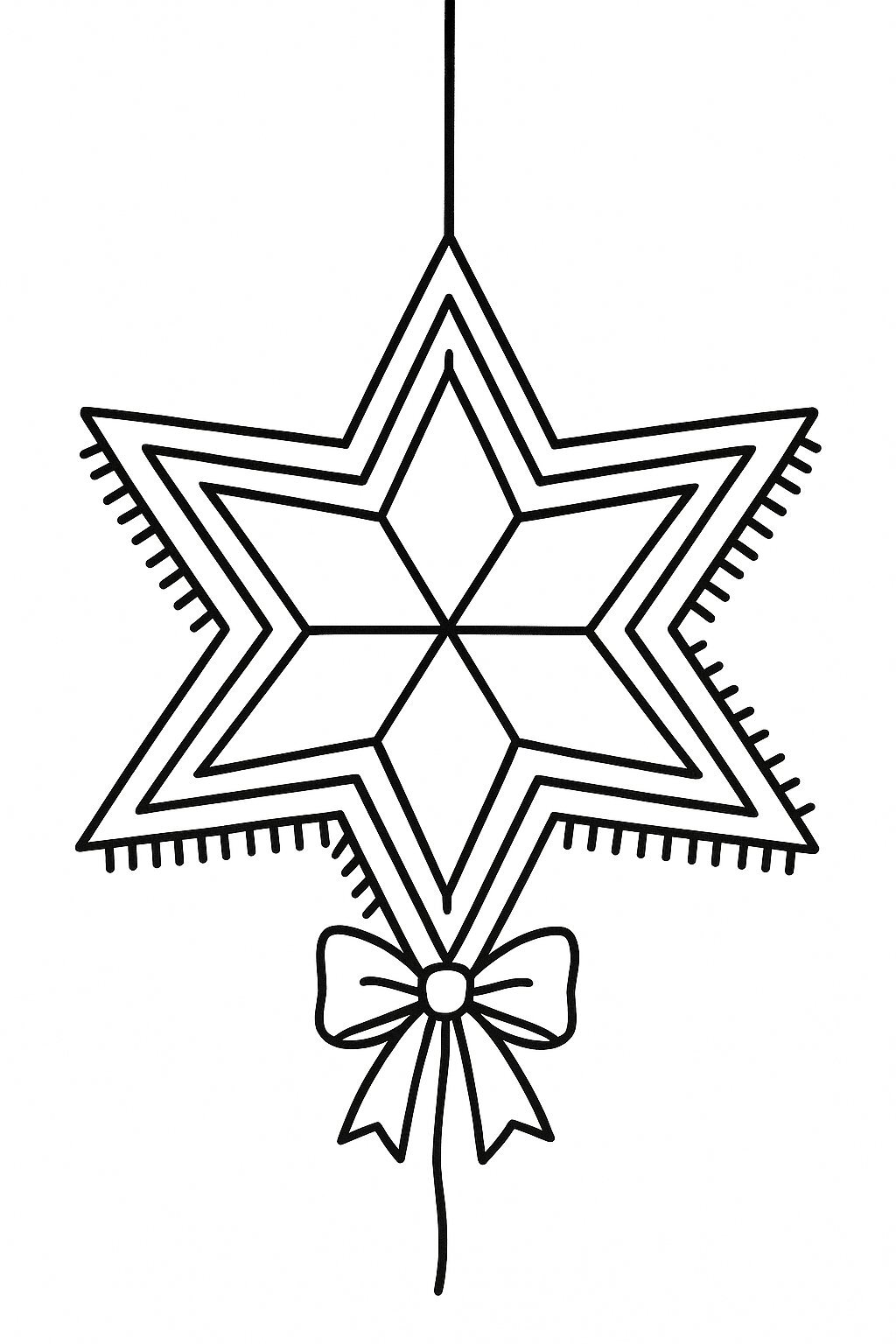 Six-Point Star Lantern
