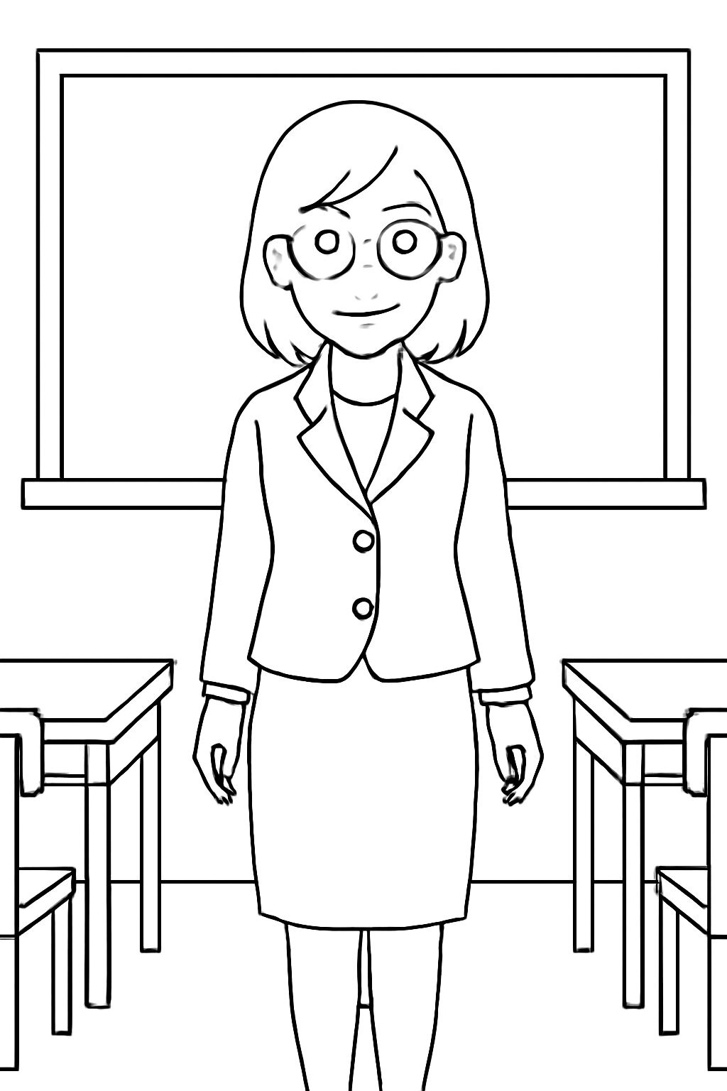 Teacher in Uniform