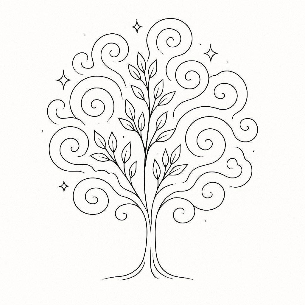 Tree Coloring Pages for Kids 2026 - Free Download