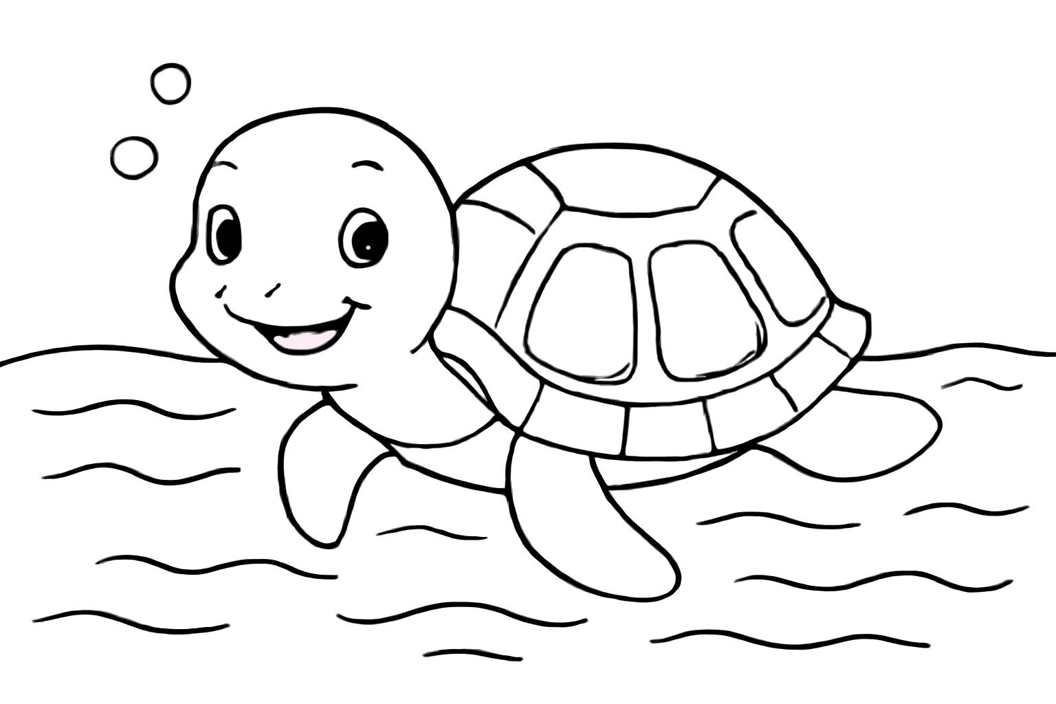 Swimming Turtle