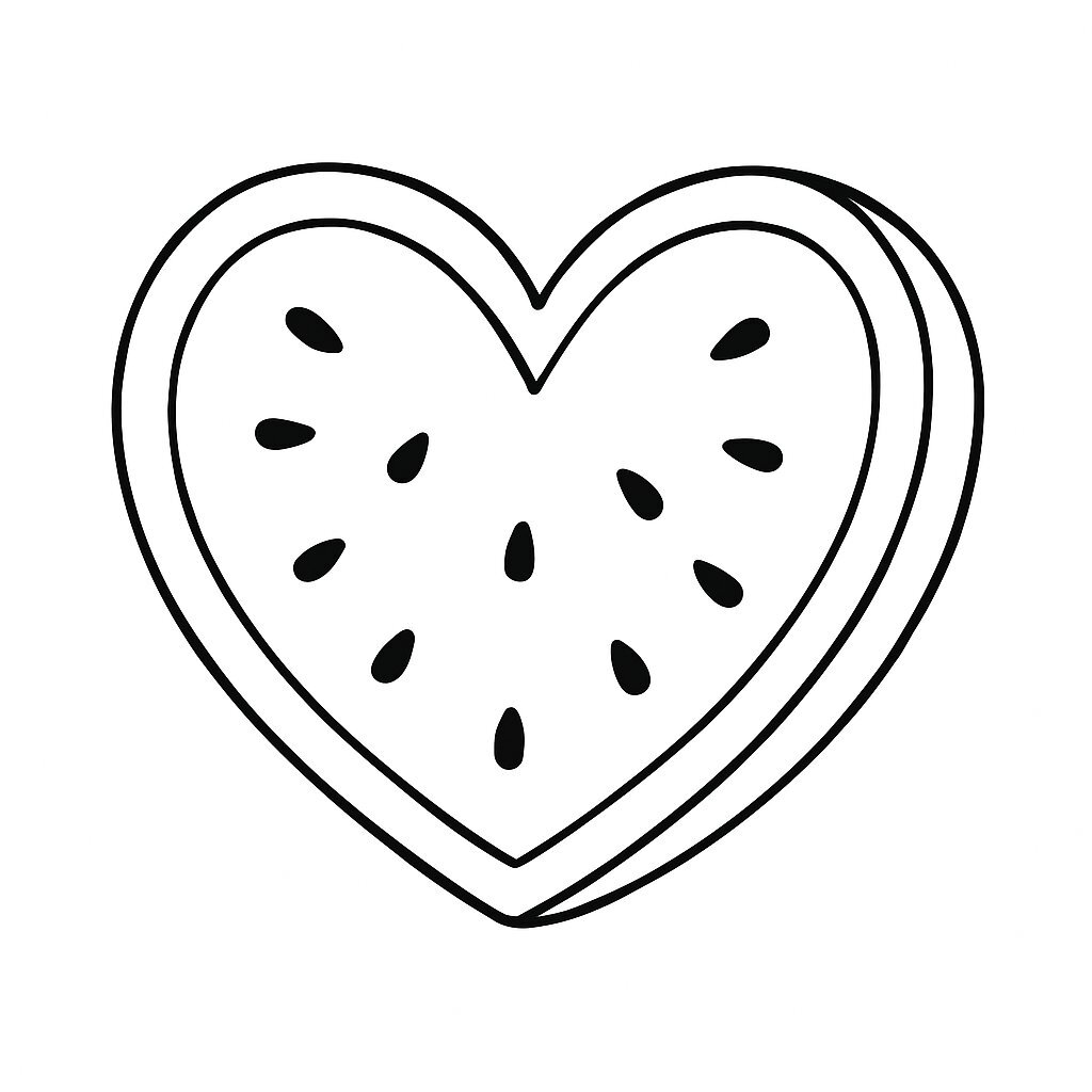 Heart-Shaped Watermelon