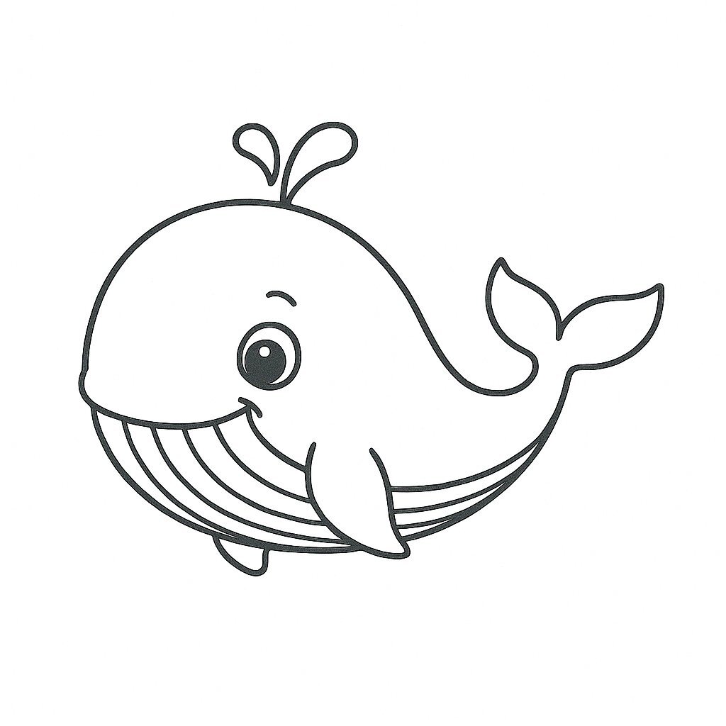 Cartoon Whales