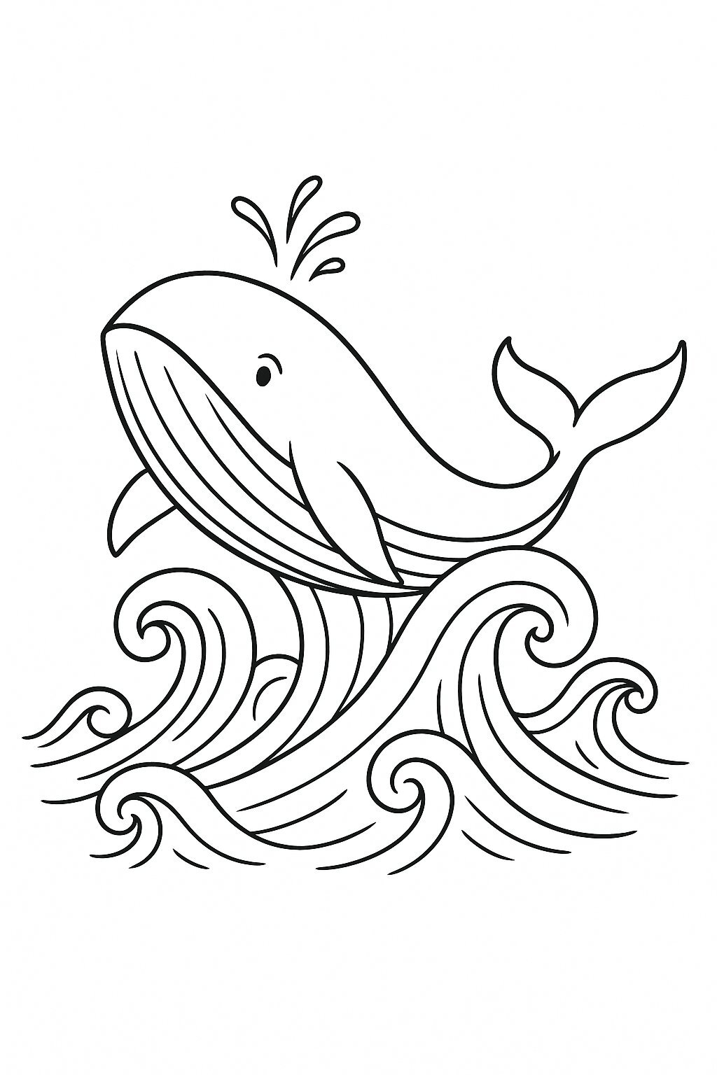 Whales in the Waves