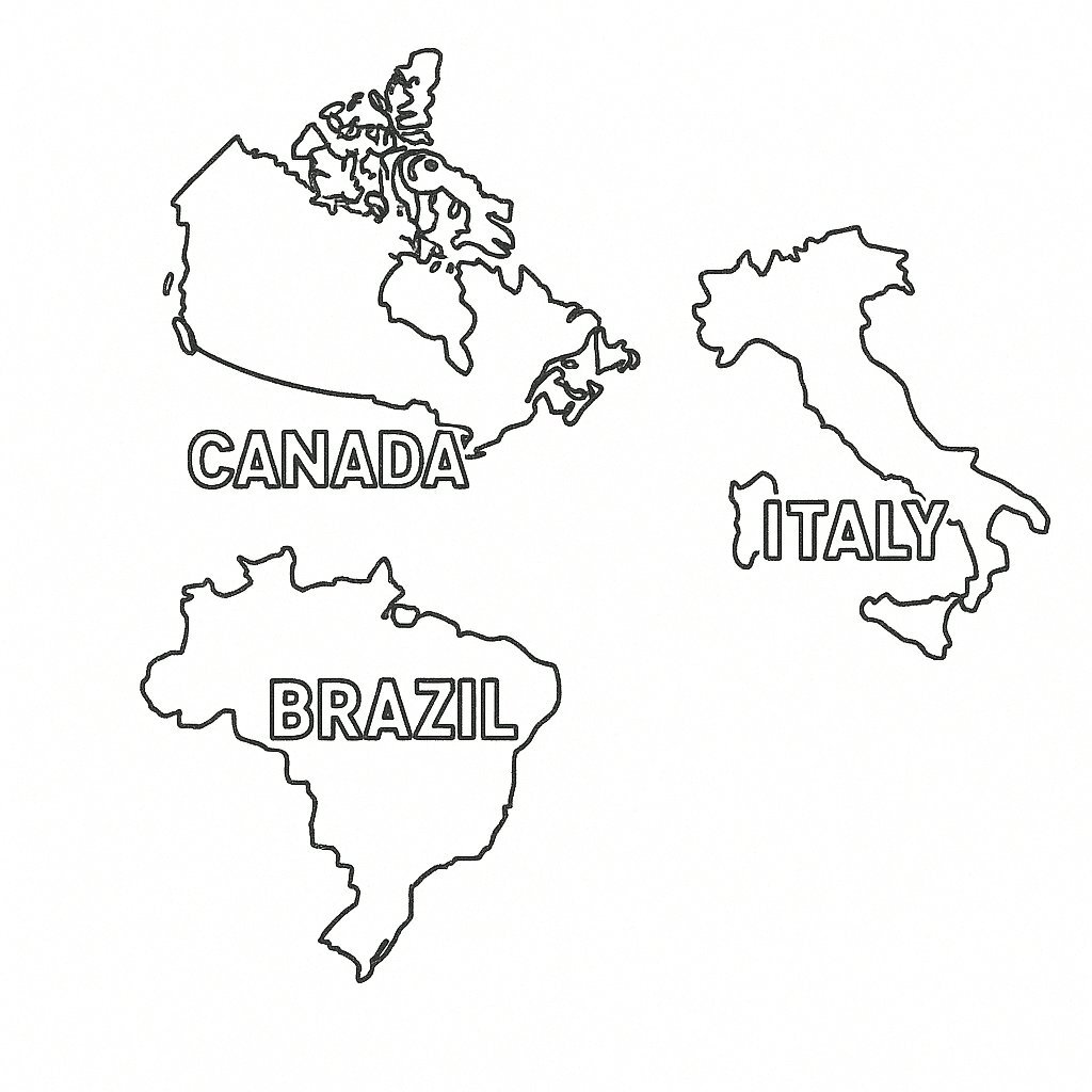 Coloring Countries