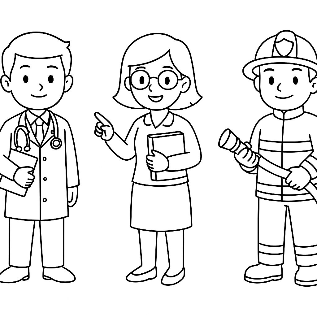 Coloring Occupations
