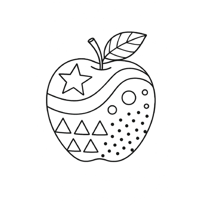 Apple Coloring Pages for Kids 2026 - Fun Apple Coloring Pictures