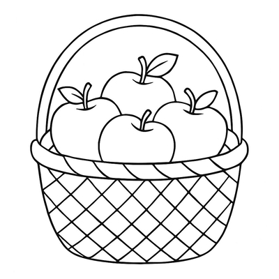 Apple Coloring Pages for Kids 2026 - Fun Apple Coloring Pictures